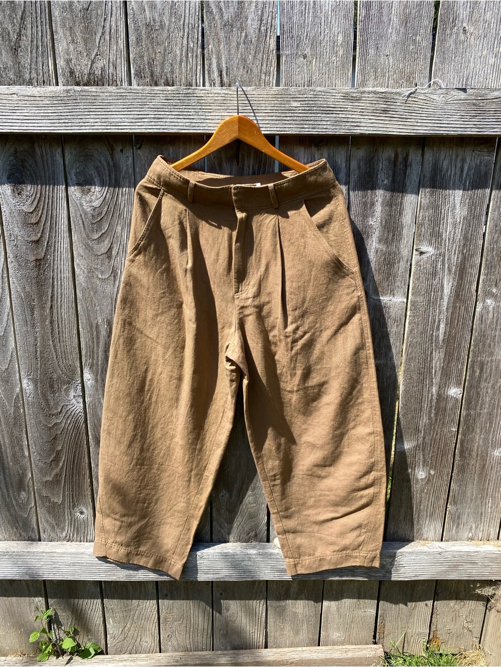 WOMENS APIECE APART BARI CROP TROUSER NWT OAK size 10 - Picture 2 of 15